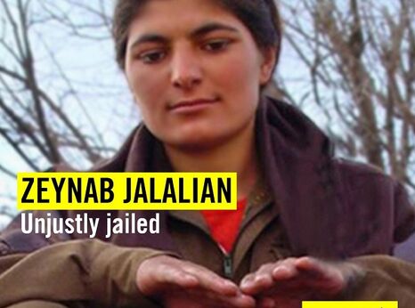 Kurdish-Iranian prisoner Zeynab Jalalian